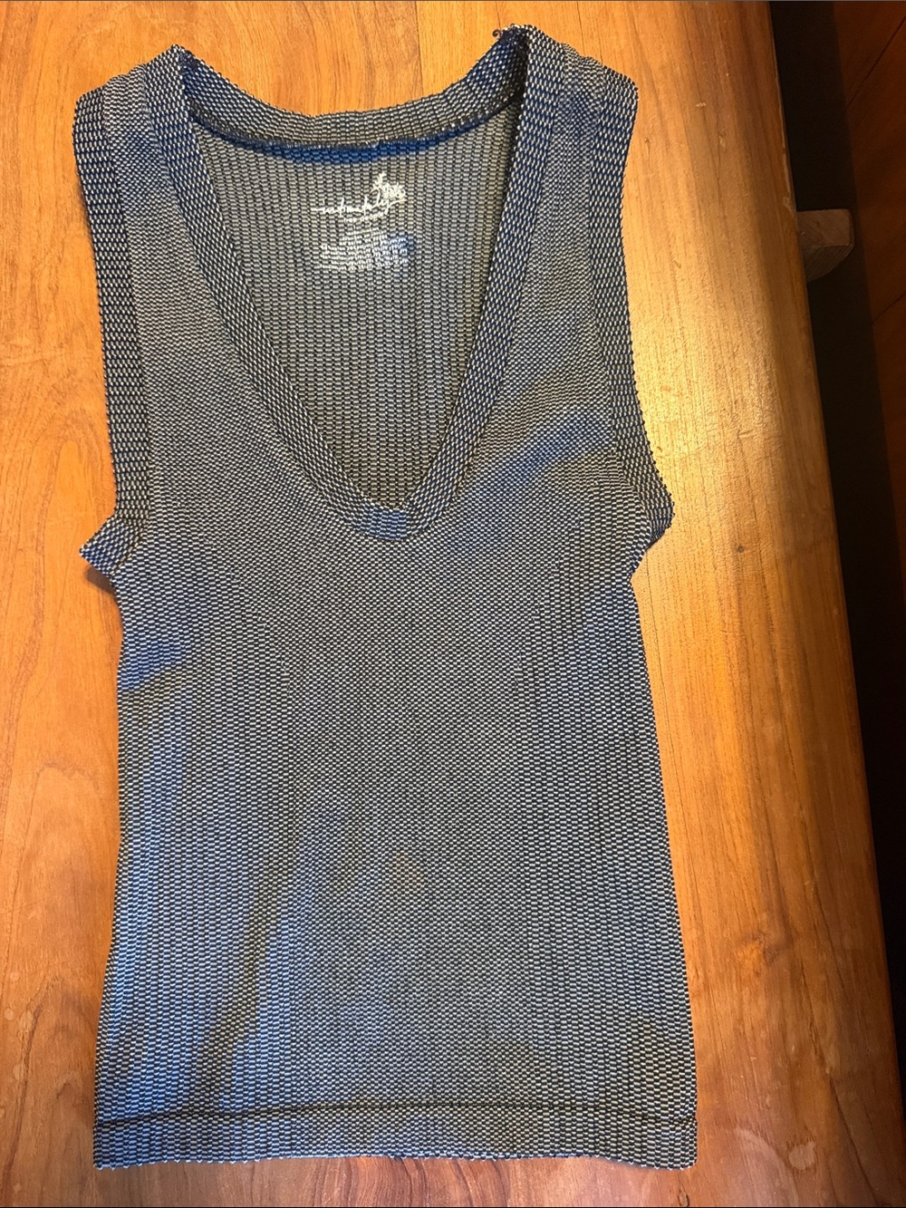 Free People gray Sleeveless V-Neck  Tank